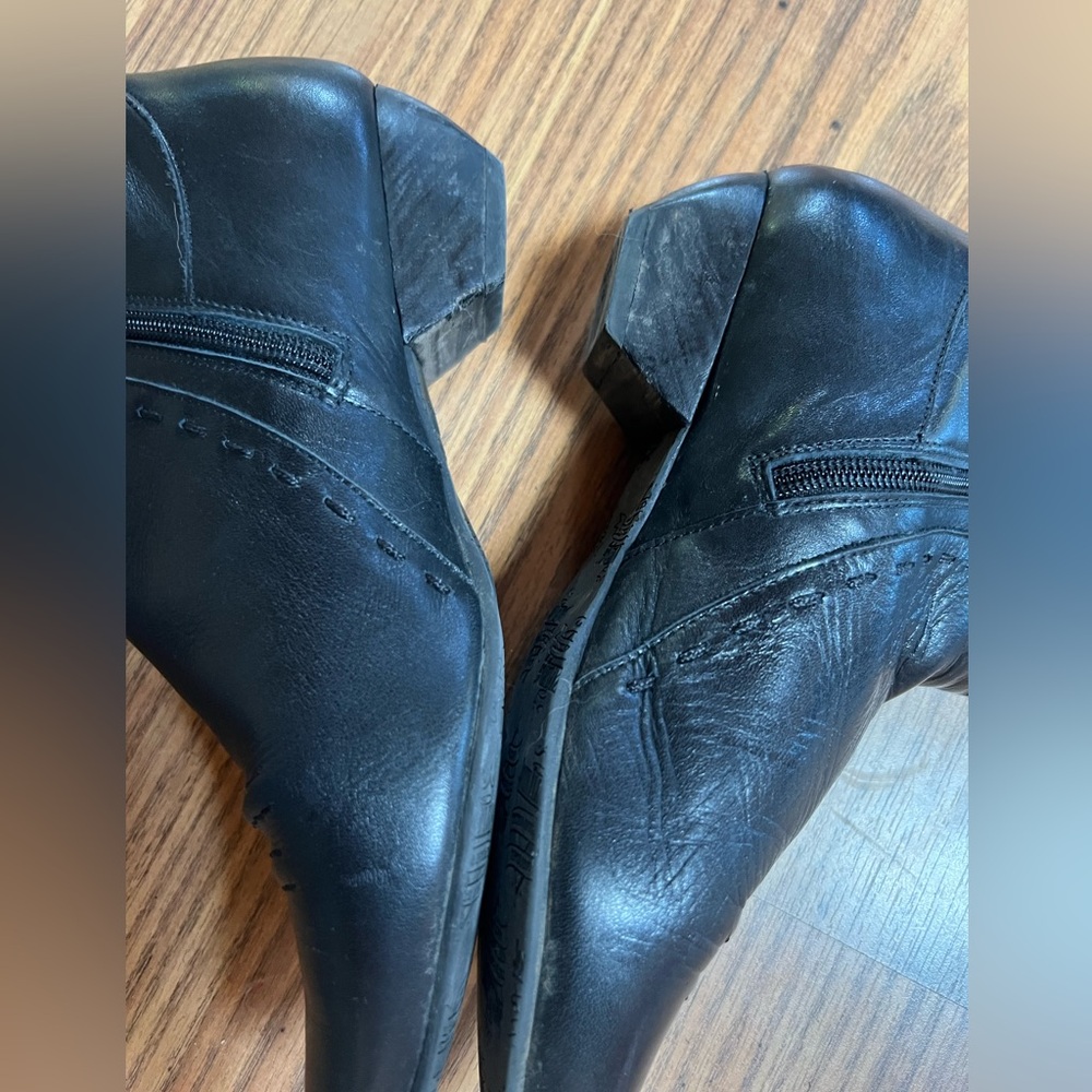 Fluevog Truth "Britney" tall boots, black, size 7 - Picture 2 of 15